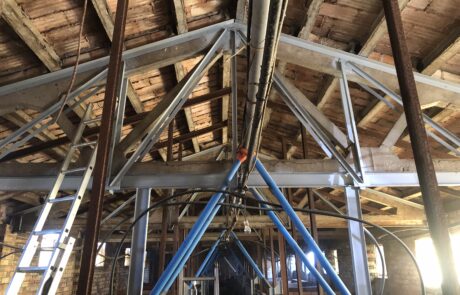 Estructuras metálicas construidas por Indermetal.