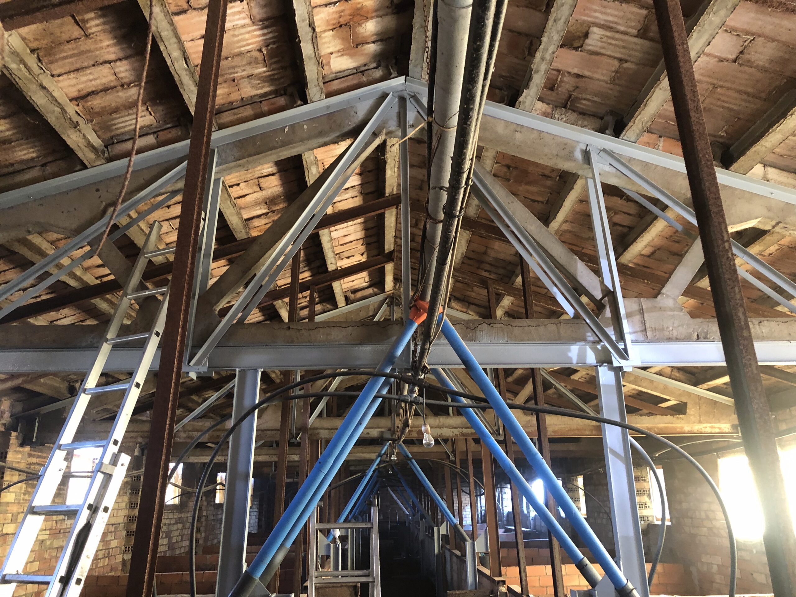 Estructuras metálicas construidas por Indermetal.